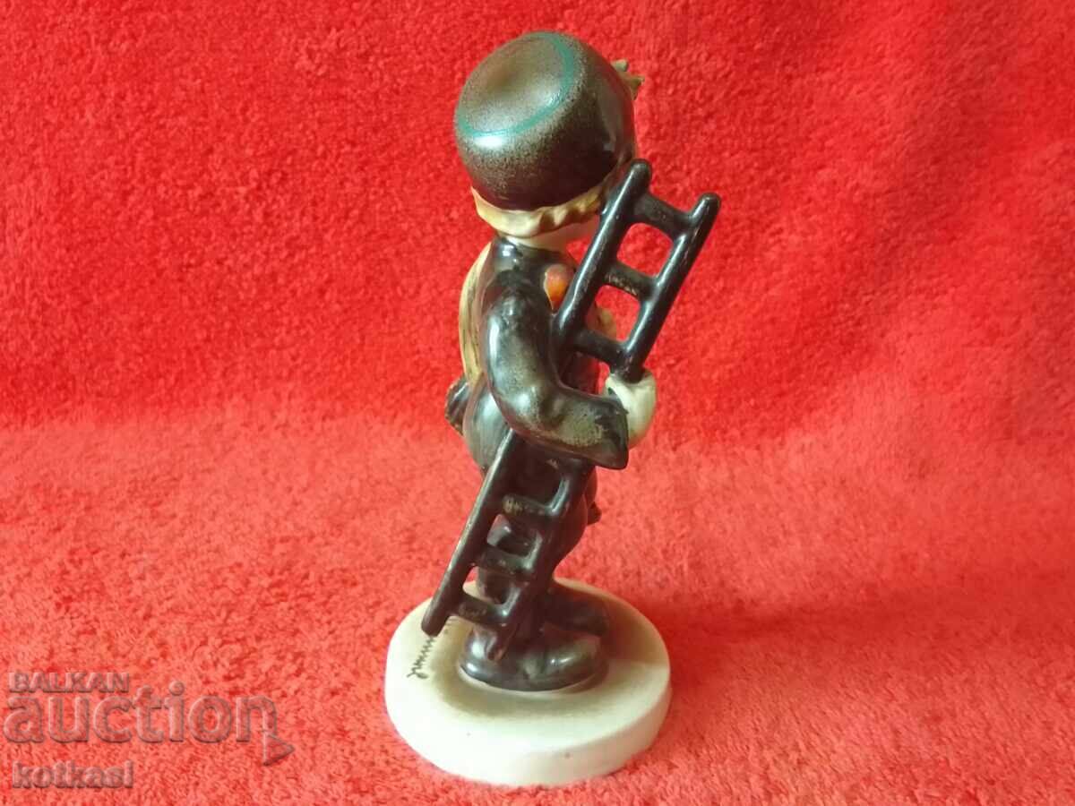 Old Porcelain Figure Chimney Sweep 1935-1949 Hummel - 5