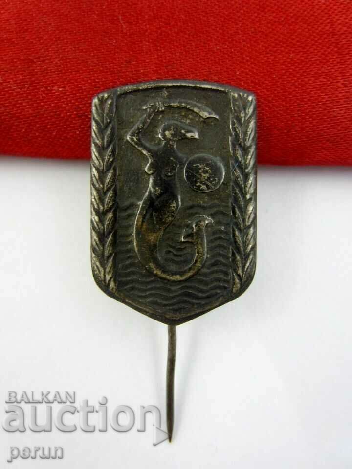 Auction OLD COAT BADGE- WARSAW, POLAND- HERALDY Auction OLD COAT BADGE- WARSAW, POLAND- HERALDY