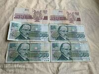 Lot of banknotes