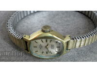 Ретро винтидж Rotary дамски позлатен часовник cal. 69-2