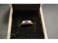 Златен краси пръстен 18 карата
