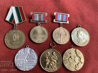 Lot of medals 7 pieces