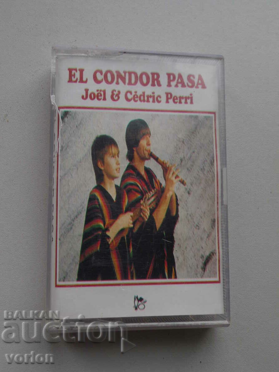 Audio Cassette: El Condor Pasa - Joel & Cedric Perri.