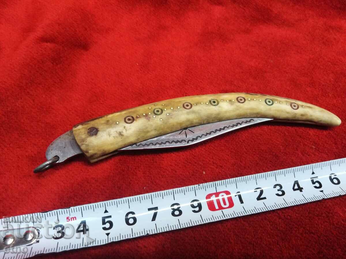 Auction  OLD BULGARIAN POCKET KNIFE - SOYKA