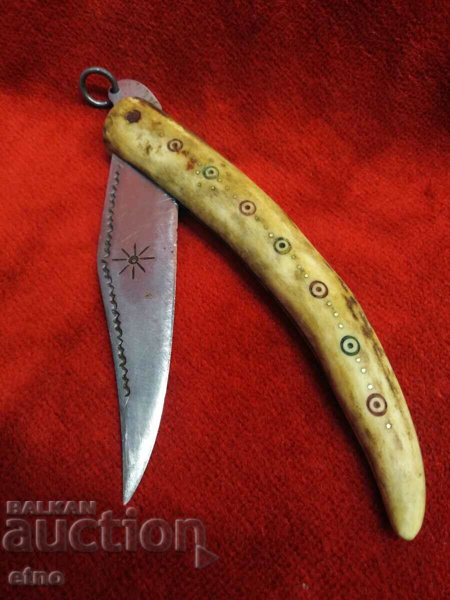 OLD BULGARIAN POCKET KNIFE - SOYKA - 6