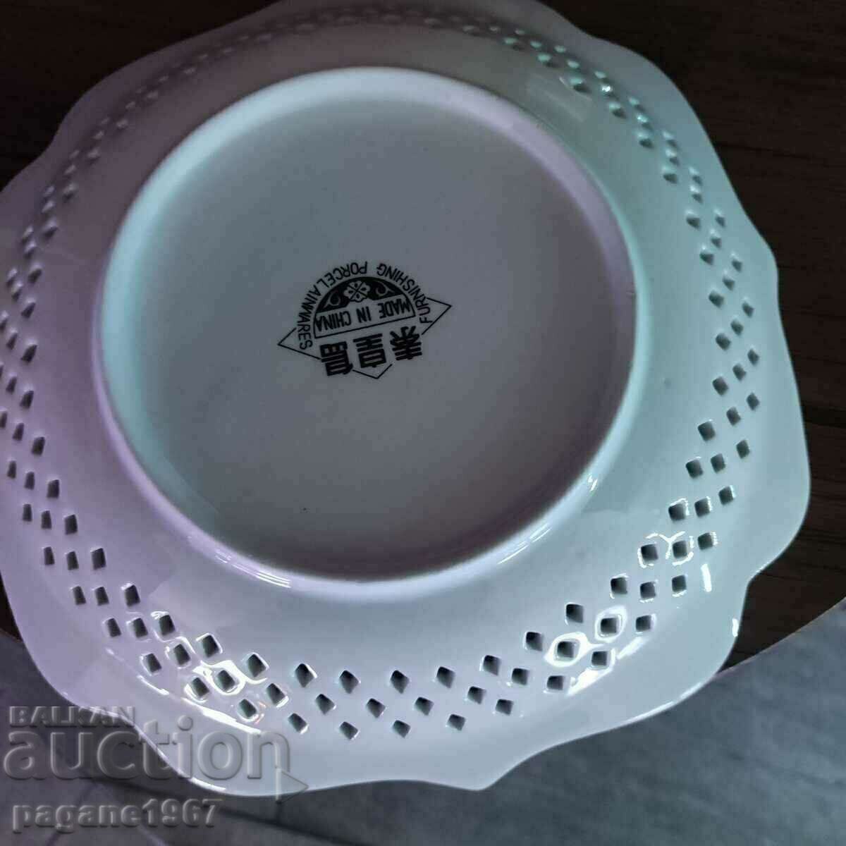 Two porcelain plates - 5 Two porcelain plates - 5