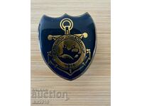 Ultra rare Bulgarian naval badge DIVISION SUBMARINES