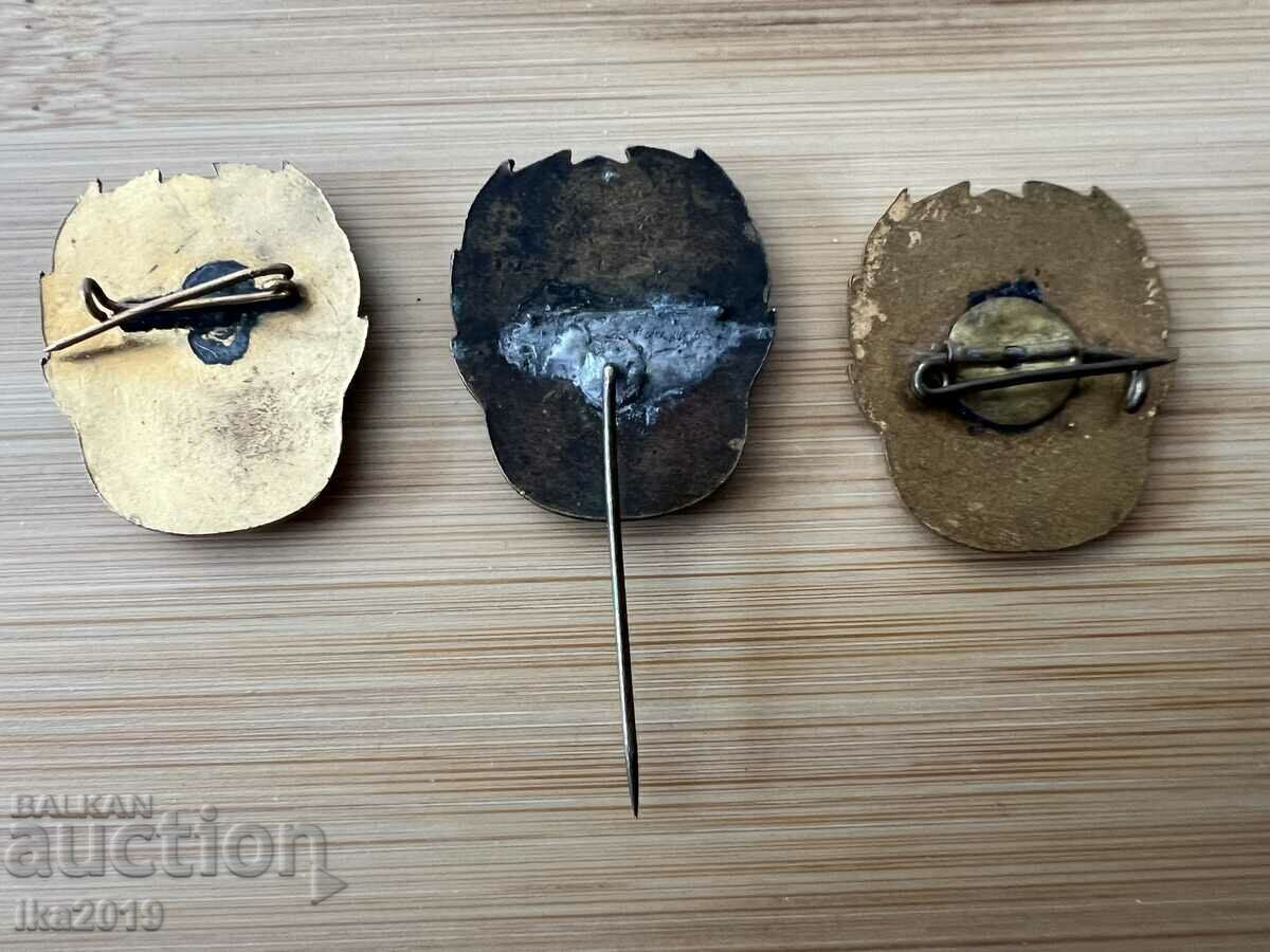 Комплект наградни знаци на БОК от 1950-1960 години емайл с цена 207.00 лв. | € 105.84 Комплект наградни знаци на БОК от 1950-1960 години емайл с цена 207.00 лв. | € 105.84