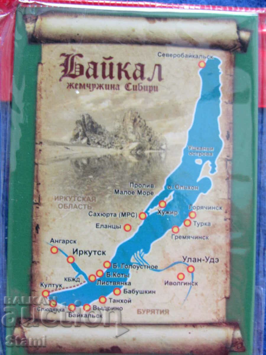 Authentic magnet from Lake Baikal, Russia-series-45