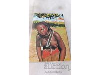 Postcard Belezas e Costumes de Angola