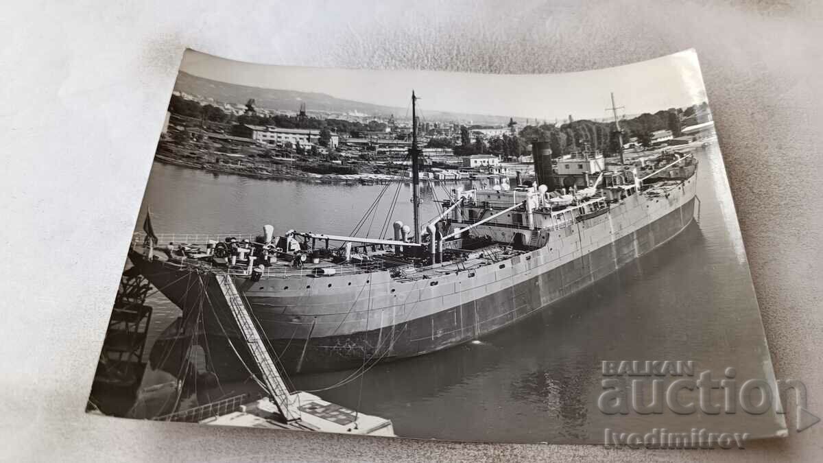 Carte poștală Varna Dry Dock 1960
