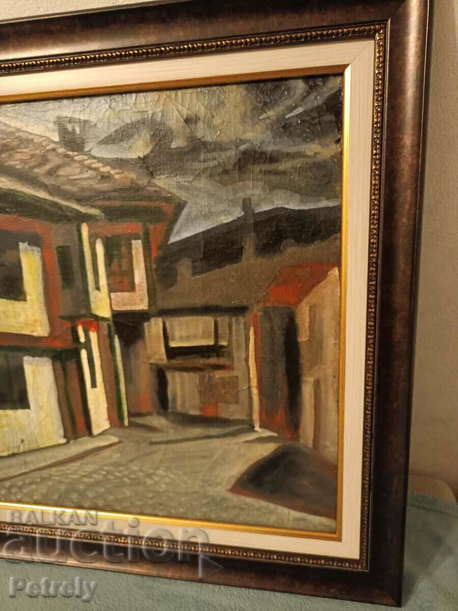 Παράδοση Παλιά ελαιογραφία Παράδοση Παλιά ελαιογραφία