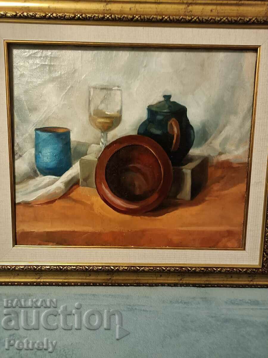 Livrarea Pictură veche în ulei Livrarea Pictură veche în ulei