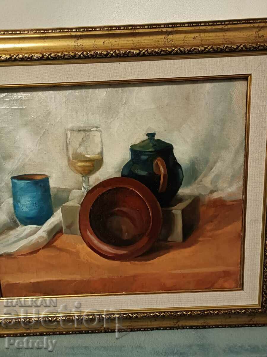 Pictură veche în ulei - 5 Pictură veche în ulei - 5