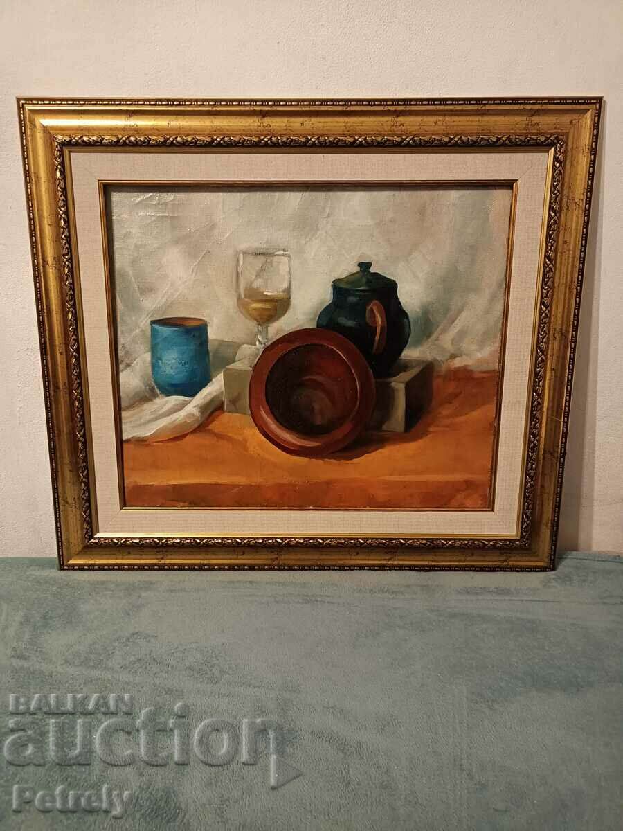 Old oil painting