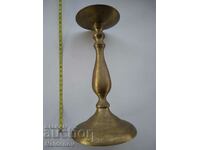Large bronze candlestick