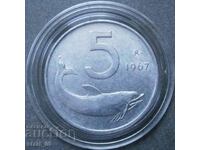 5 lire 1967