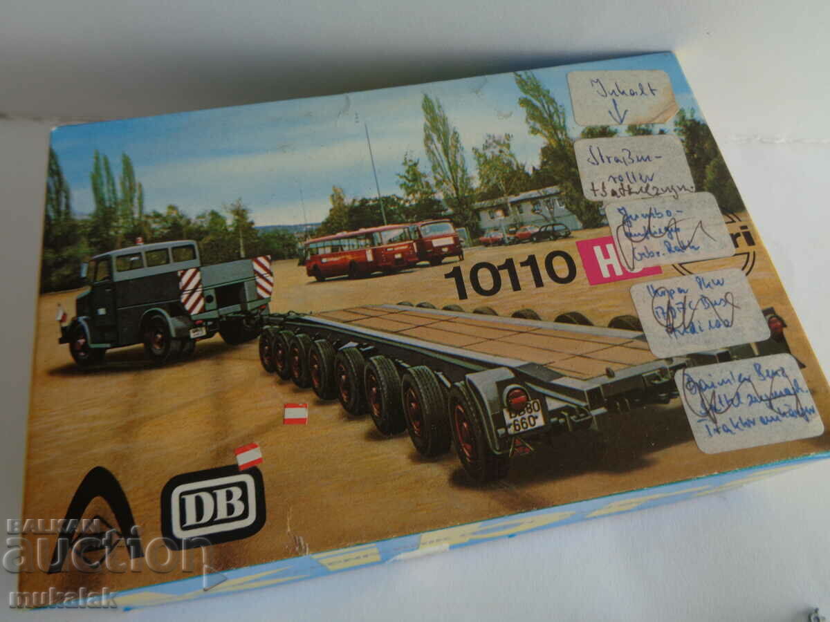 KIBRI H0 1/87 TRAILER TRUCK MODEL TOY TROLLEY - 5 KIBRI H0 1/87 TRAILER TRUCK MODEL TOY TROLLEY - 5