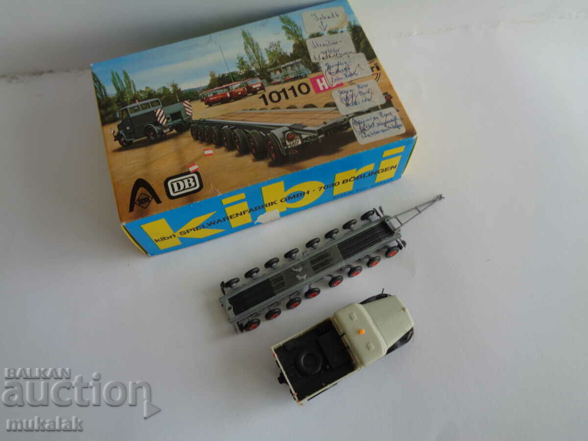 KIBRI H0 1/87 TRAILER TRUCK MODEL TOY TROLLEY - 6 KIBRI H0 1/87 TRAILER TRUCK MODEL TOY TROLLEY - 6