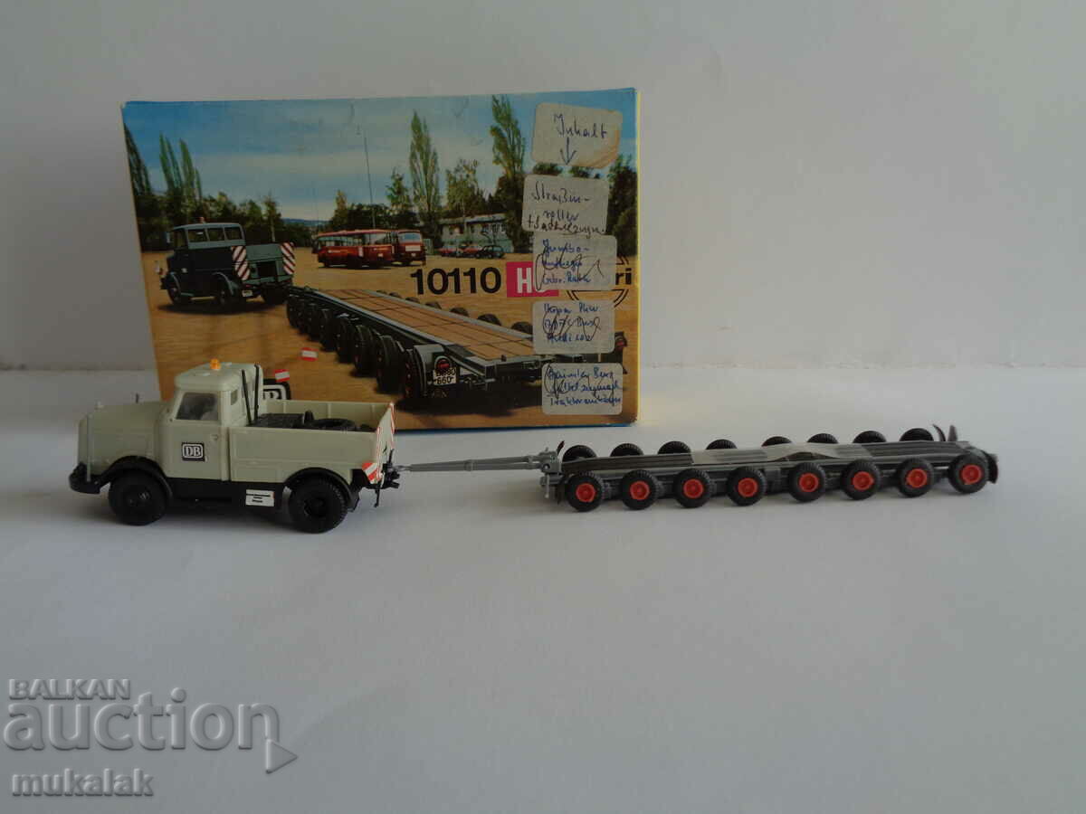 KIBRI H0 1/87 TRAILER TRUCK MODEL TOY TROLLEY