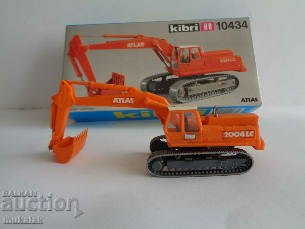 KIBRI H0 1/87 ATLAS EXCAVATOR MACARA MODEL CĂRURI DE JUcăriE cu preț 30.00 BGN | € 15.34 KIBRI H0 1/87 ATLAS EXCAVATOR MACARA MODEL CĂRURI DE JUcăriE cu preț 30.00 BGN | € 15.34