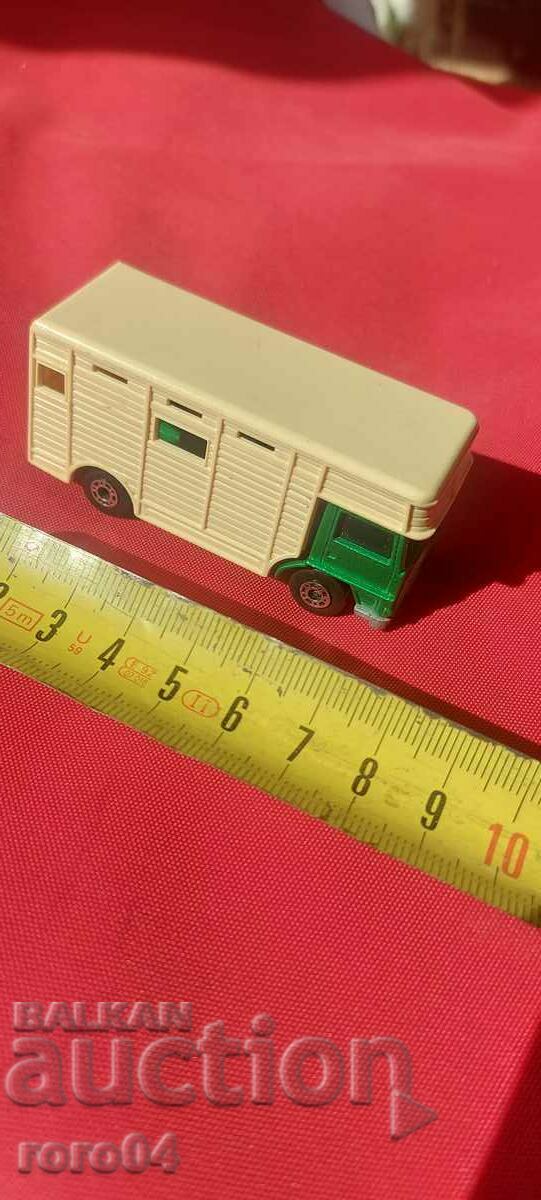 Delivery of MATCHBOX - 1977