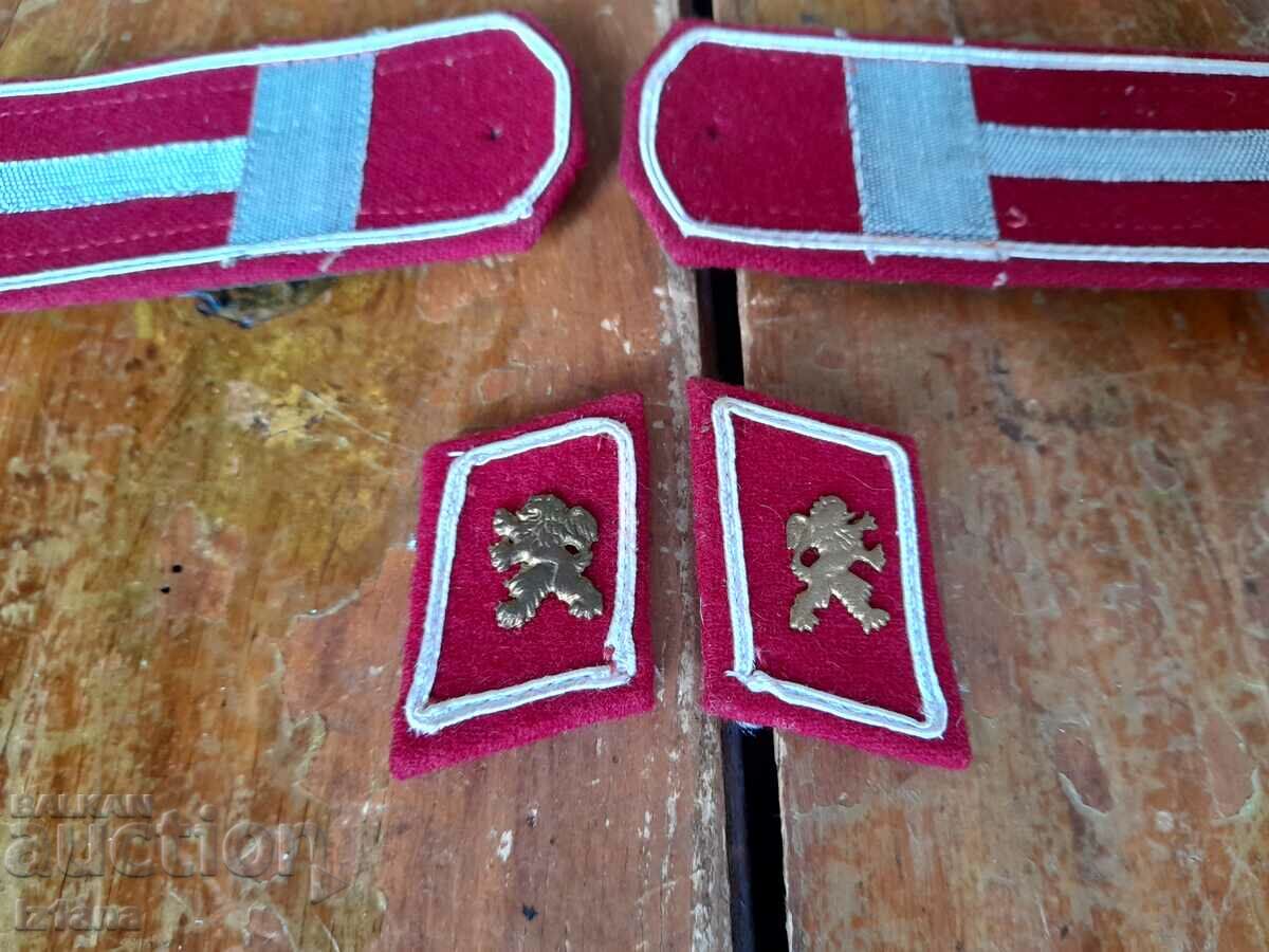 Auction Old Militia epaulettes and monograms Auction Old Militia epaulettes and monograms