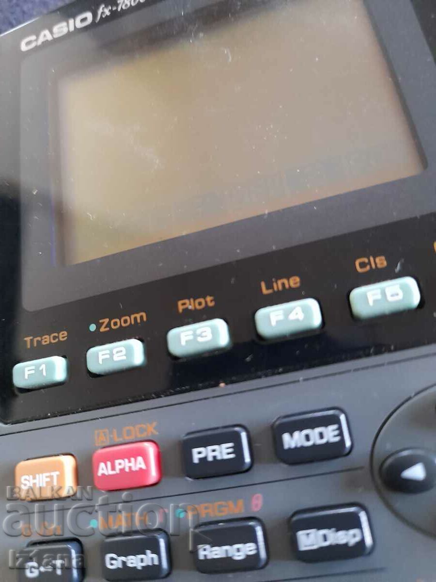 Old Casio 7800 GS calculator - 6 Old Casio 7800 GS calculator - 6