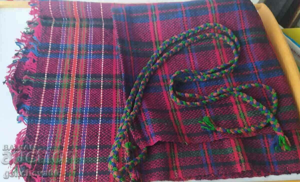 Authentic woven wool apron - 6