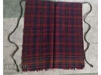 Authentic woven wool apron