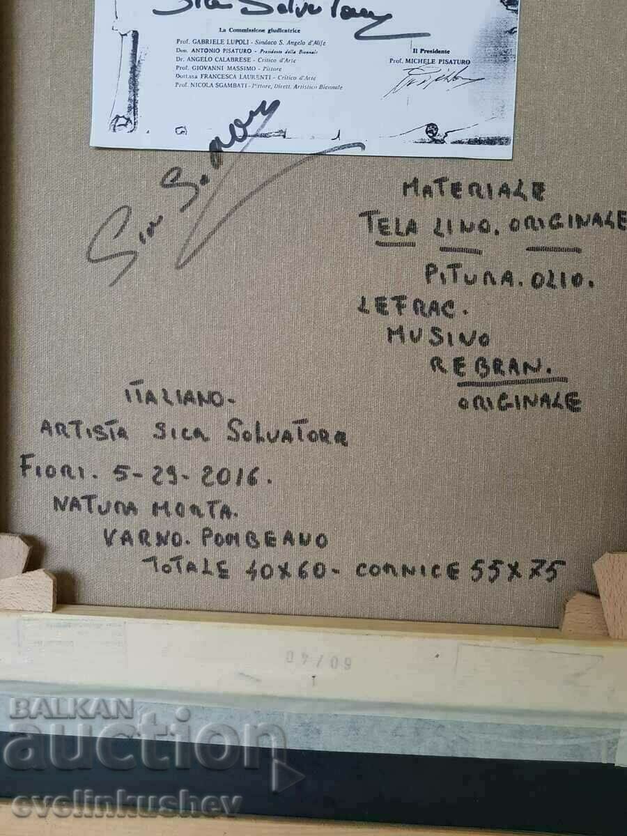 Ελαιογραφία "Natural" Ιταλός καλλιτέχνης - 7 Ελαιογραφία "Natural" Ιταλός καλλιτέχνης - 7