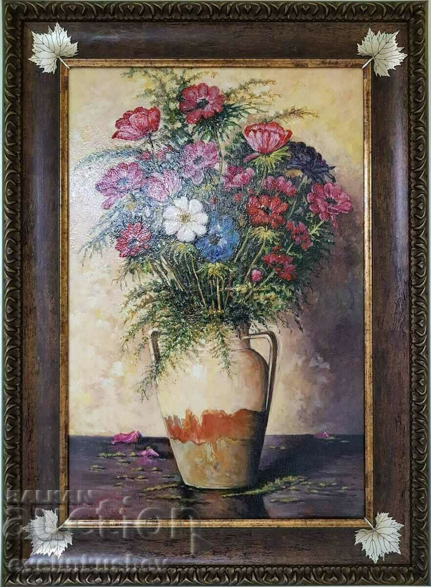 Pictură în ulei „Natural” artist italian