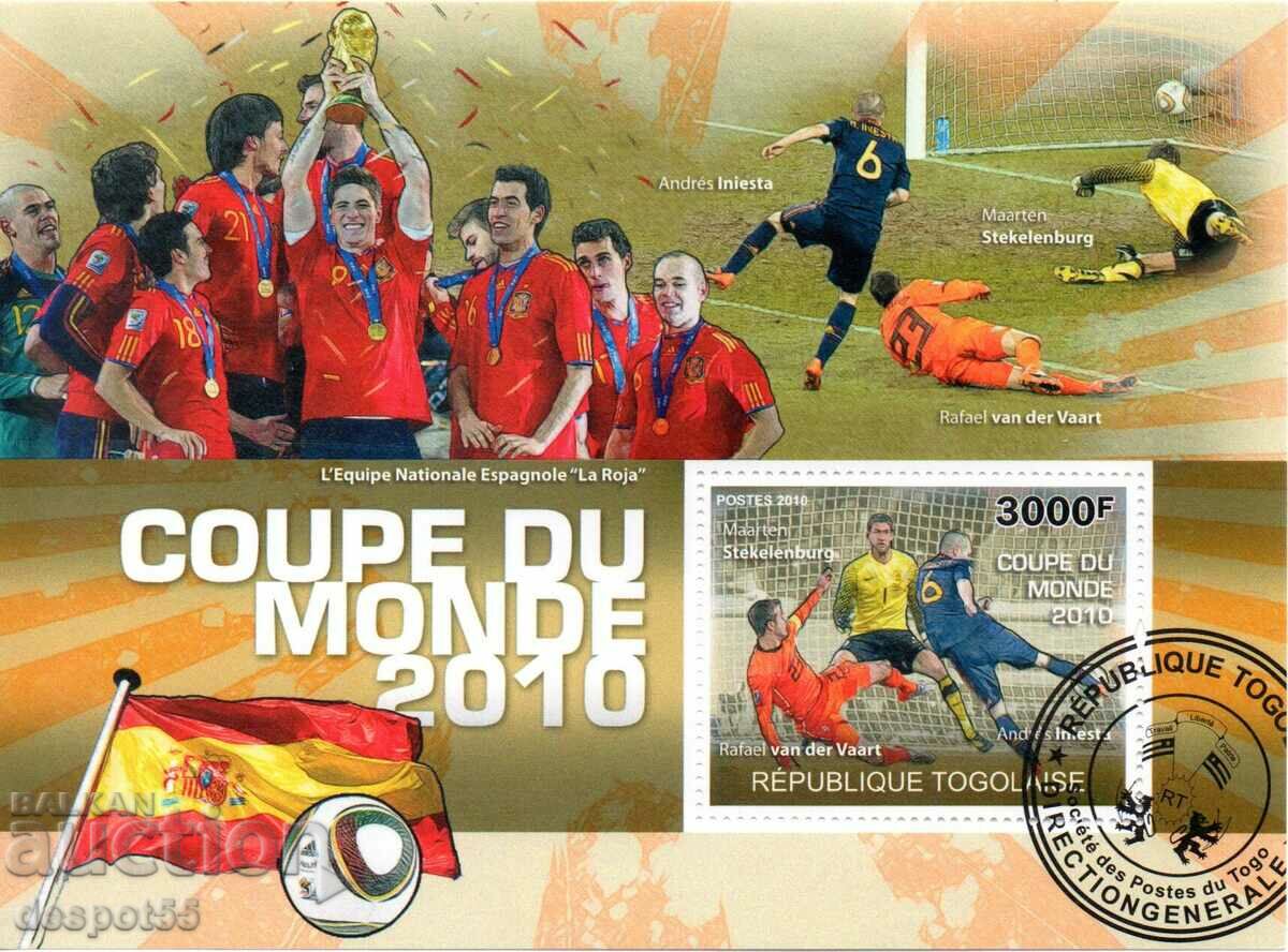 2010. Togo. Fotbal - Cupa Mondială 2010 Bloc.