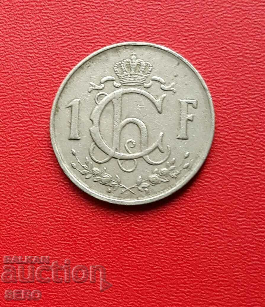 Люксембург-1 франк 1952