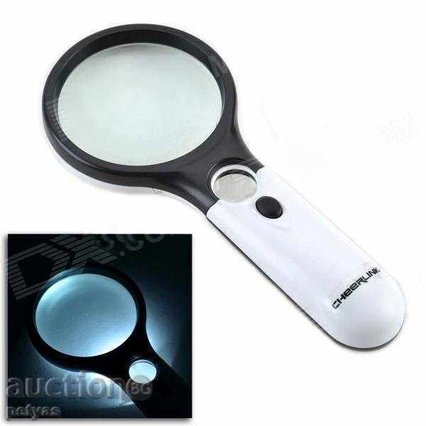 Licitație LUPĂ universală 2 în 1 + 3 LED Licitație LUPĂ universală 2 în 1 + 3 LED