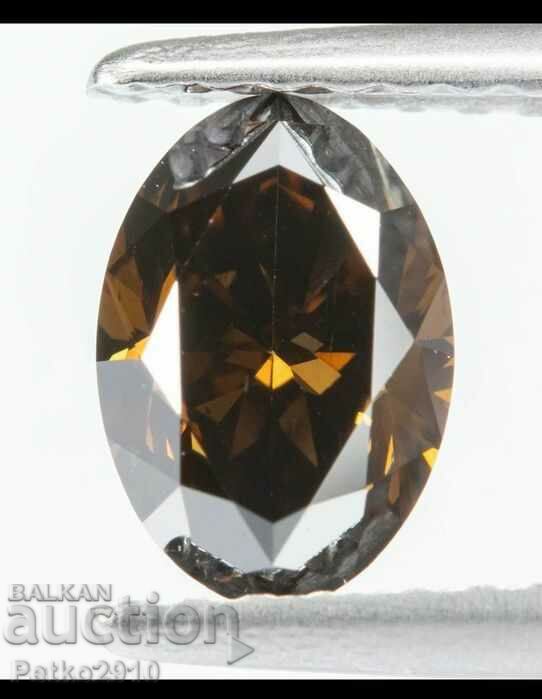 Διαμάντι φυσικό 0,76 καρατίων για κοσμήματα!