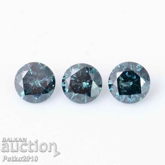 Diamant 3buc-1,10 carate!