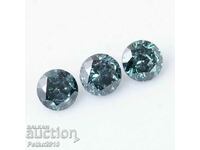 Diamond - 3pcs, 1.05 carats!