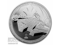 1 ουγκιά Silver Millennium Falcon 2021