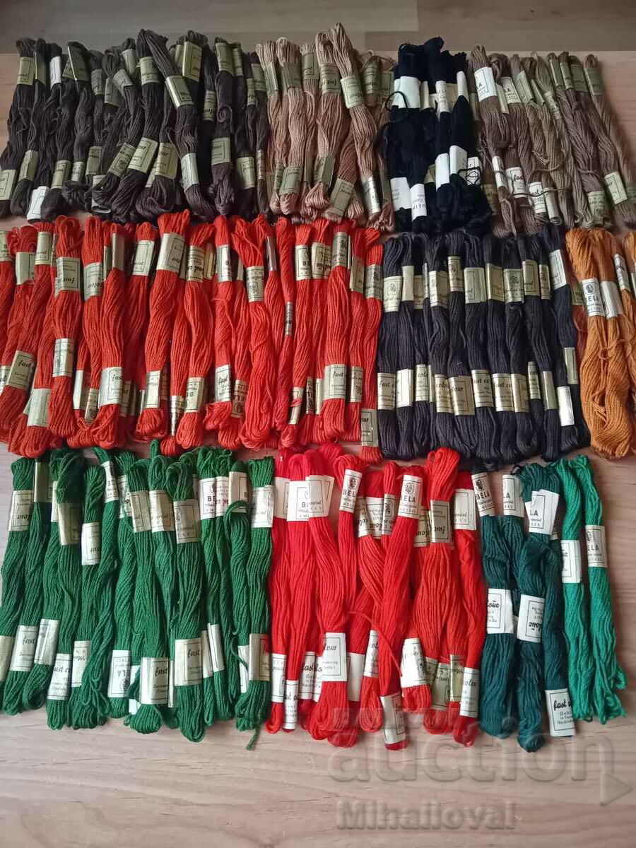 150 pcs. embroidery threads