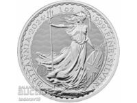 Moneda de argint Britannia 2024 de 1 oz - Marea Britanie