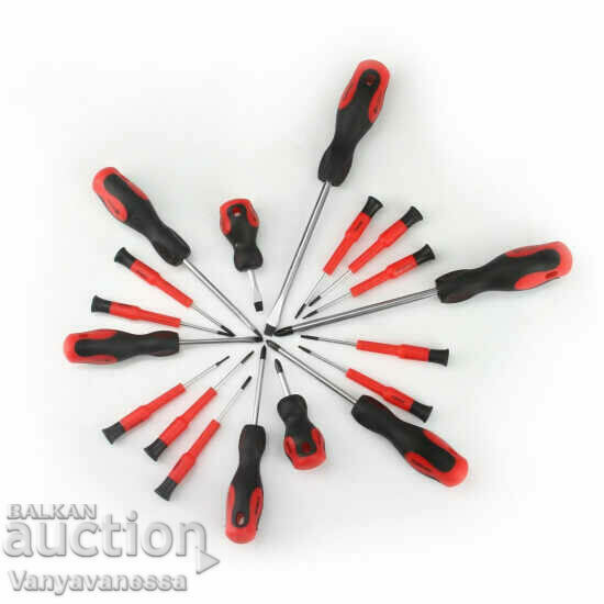 18 pcs. MAR-POL screwdriver set