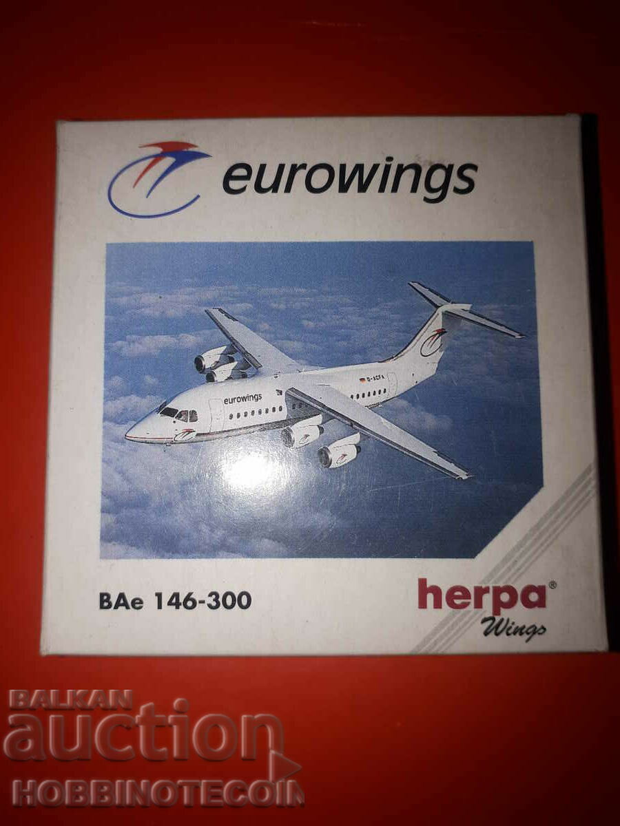 HERPA САМОЛЕТ 1:500 EUROWINGS BAe 146 300 НОВ