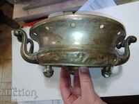 Antique dish, bowl, pot-brass