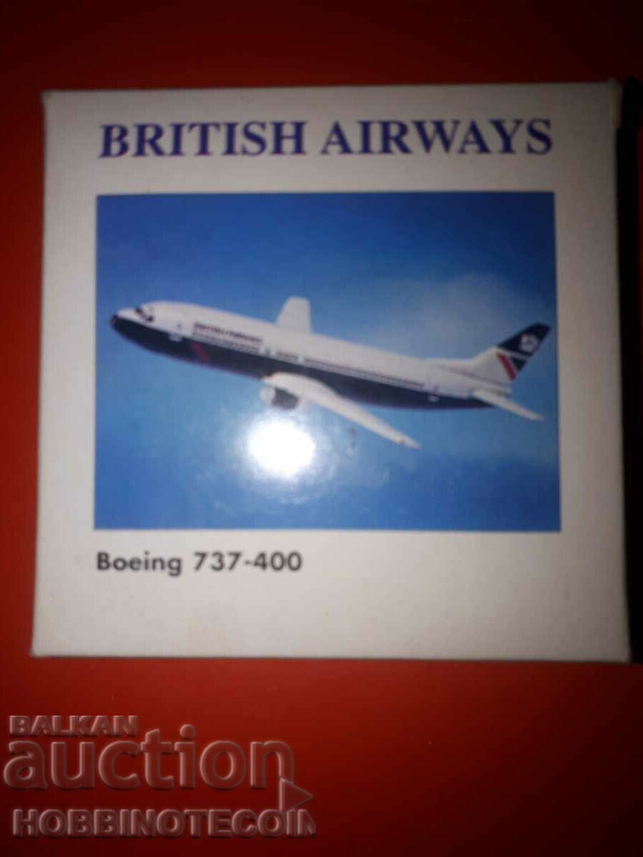 HERPA САМОЛЕТ 1:500 BRITISH AIRWAYS BOEING 737 400 НОВ