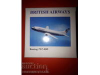 HERPA AIRCRAFT 1:500 BRITISH AIRWAYS BOEING 737 400 NEW