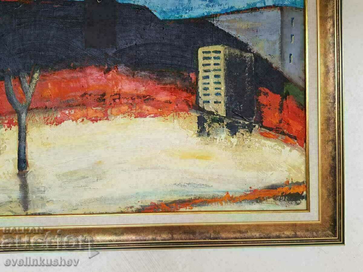 Large oil painting "Heat of Dusk" - 5