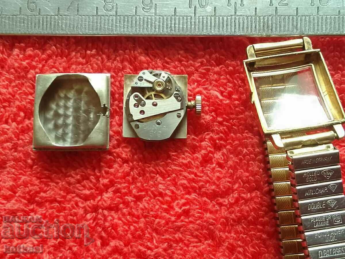 Lanț de ceasuri de mână mecanice bătrâne Dugena 20 micro - 7