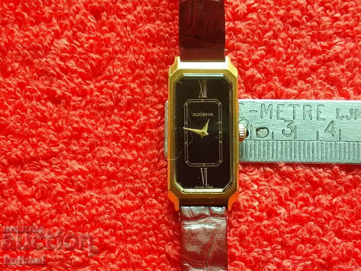 Dugena Vintage Ladies Mechanical Wrist Watch Gold Plated Strap with price 75.50 BGN | € 38.60 Dugena Vintage Ladies Mechanical Wrist Watch Gold Plated Strap with price 75.50 BGN | € 38.60