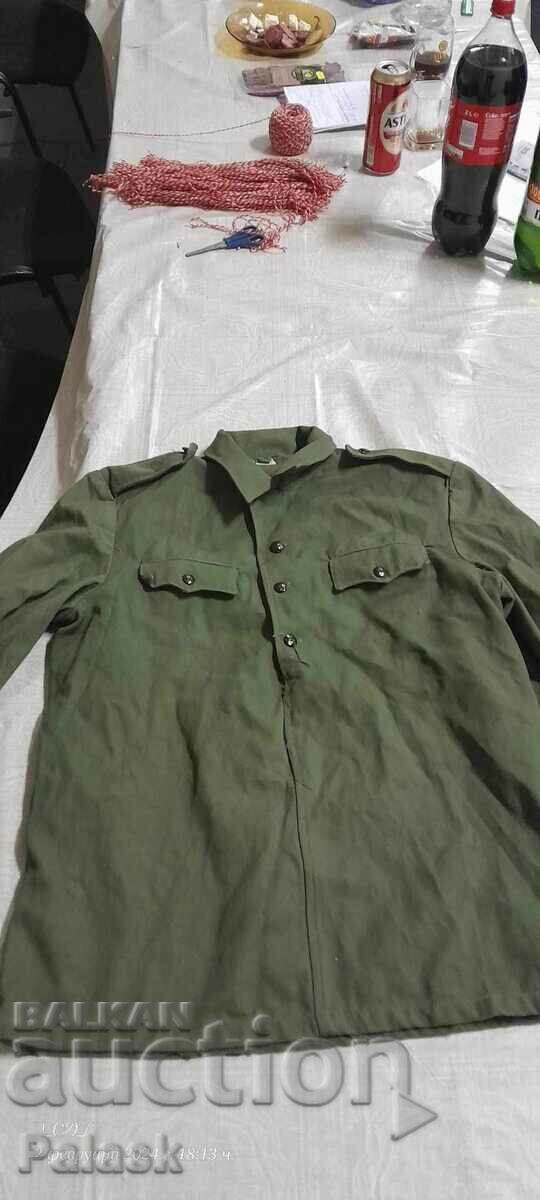 Лятна военна риза куртка бойна ежедневна соц БНА